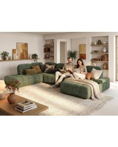 Modularna kutna garnitura u obliku slova U, Akita XXL