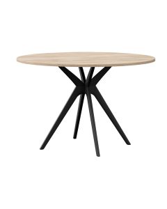 Stol okrugli fi 120, crno, Aruna