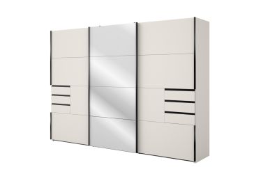 Ormar klizni, 220x300 6L, crna, Cvita Next