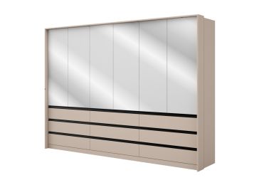 Ormar 224x305, 2198 crna, Cvita Next