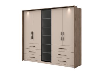 Ormar 257x224 sa staklima, Cvita Next