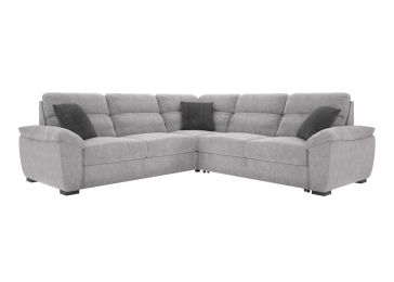 Kutna garnitura na razvlačenje, Dora max, siva, Prima namjestaj, online