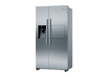 Hladnjak Side by side sa zamrzivačem čelik Bosch KAG93AIEP