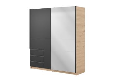 Ormar klizni 200x180 s ladicama, Nela