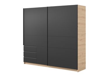 Ormar klizni 200x220 s ladicama, Nela