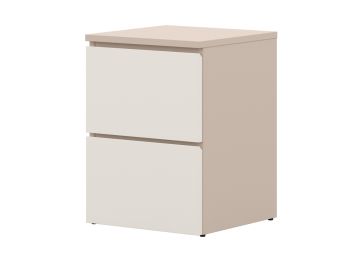 Noćni ormarić s 2 ladice, Oskar Lux 2