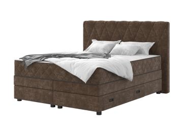 Boxspring krevet s ladicom i madracem, Rimini