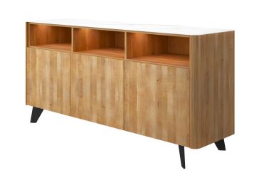 Komoda 3 vrata i 3 police, Sahara