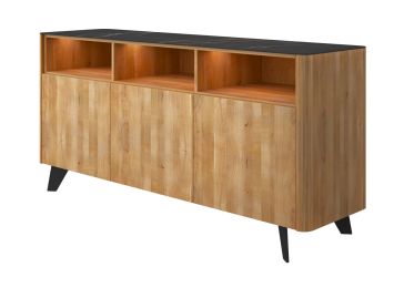 Komoda 3 vrata i 3 police, Sahara