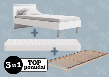 Drveni krevet 3u1, Paola