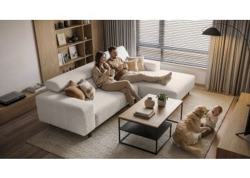 Modularna kutna garnitura s električnom funkcijom, Talia L