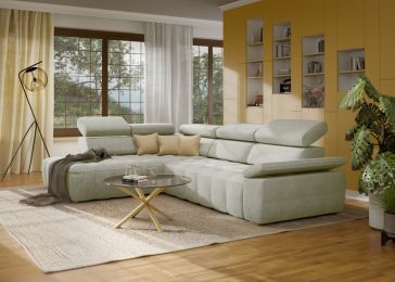 Modularna kutna garnitura s elektičnom funkcijom, Valeria XL