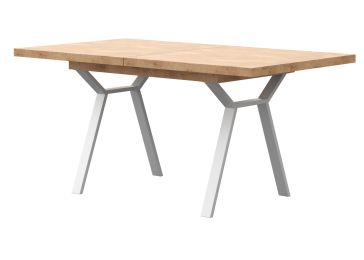 Stol na razvlačenje, bijelo, Zula