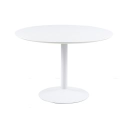 Stol okrugli fi 110, bijelo, Ibiza