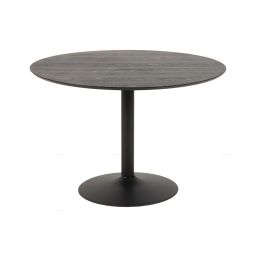Stol okrugli fi 110, crno, Ibiza