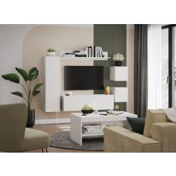 Regal za dnevni boravak, Riva bijelo S1