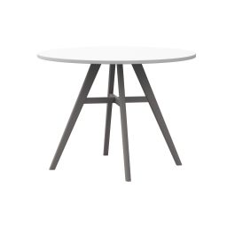 Stol okrugli fi 100, sivo, Teo