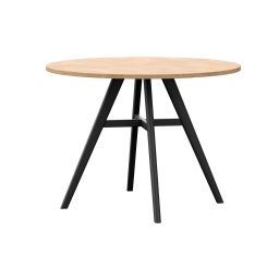 Stol okrugli fi 100, crno, Teo