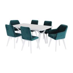 Blagovaonski set, Zula stol, 4 Tenor stolice i 2 fotelje