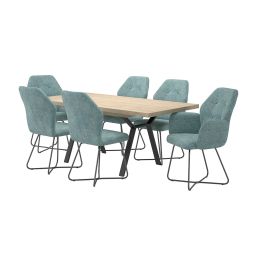 Blagovaonski set, Zula stol, 4 Vivo stolice i 2 fotelje