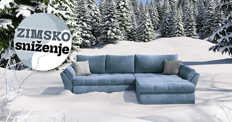 Kutna garnitura Bella pravi je zimski ulov iz Prime