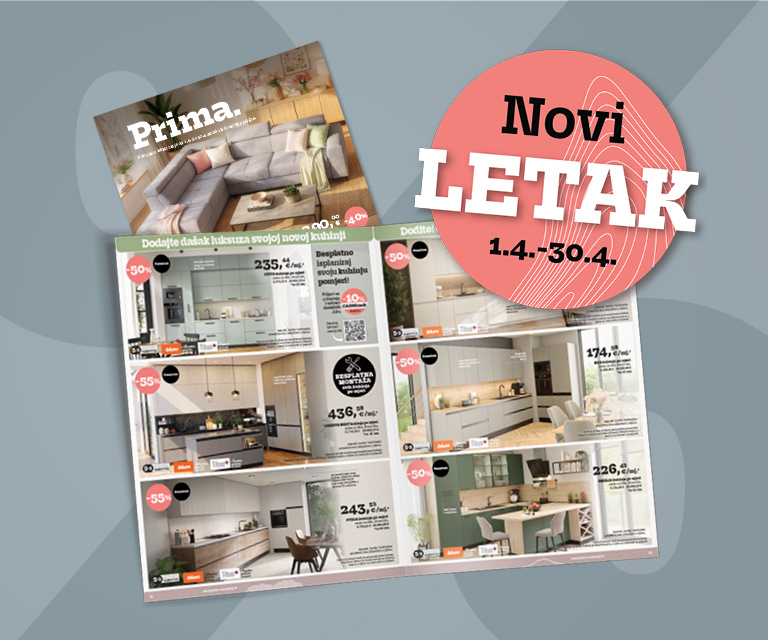 Novi letak donosi super ponudu za opremanje doma 