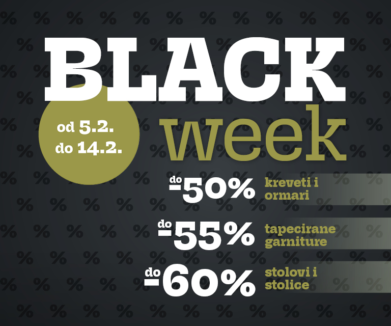 Požurite! Black week akcija donosi uštede do -60%