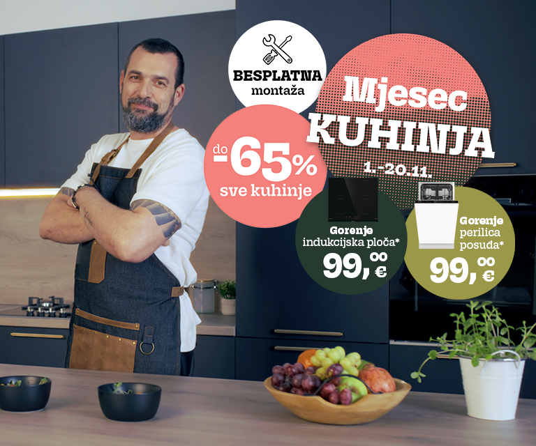Mjesec kuhinja donosi uštede do 65% na sve kuhinje