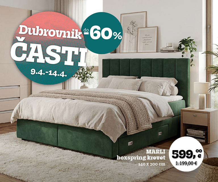 Povodom otvorenja novog salona u Dubrovniku častimo vas uštedama do -60%